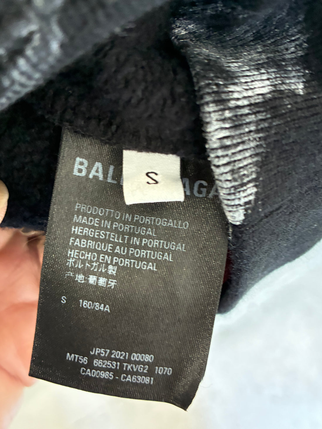 BALENCIAGA PAINT SPLATTER HOODIE