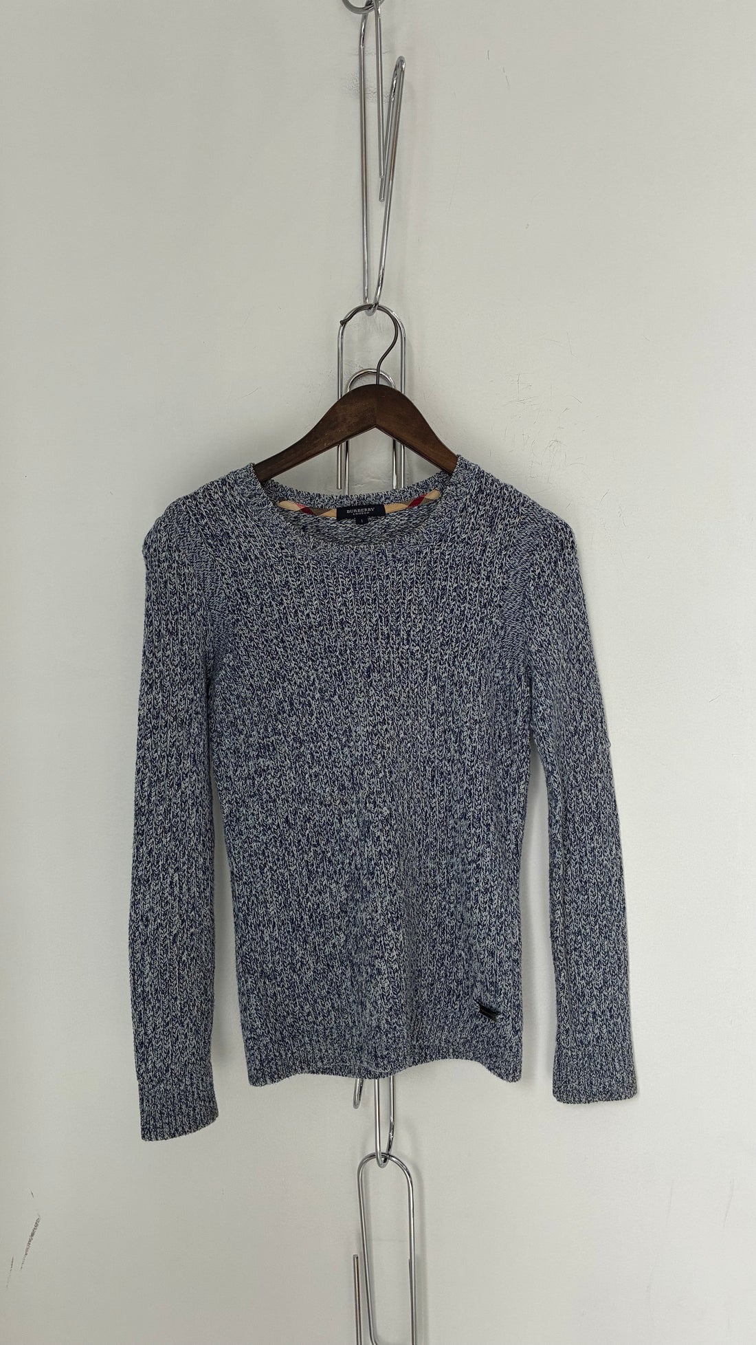 BURBERRY LONDON KNITTED CREWNECK SWEATER