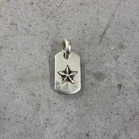 CHROME HEARTS BRAND NEW STAR DOG TAG CHARM