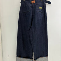 KAPITAL 14OZ SELVEDGE GURKHA DENIM PANTS