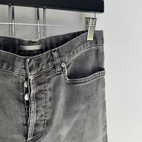 DIOR HOMME WASHED GREY JEANS
