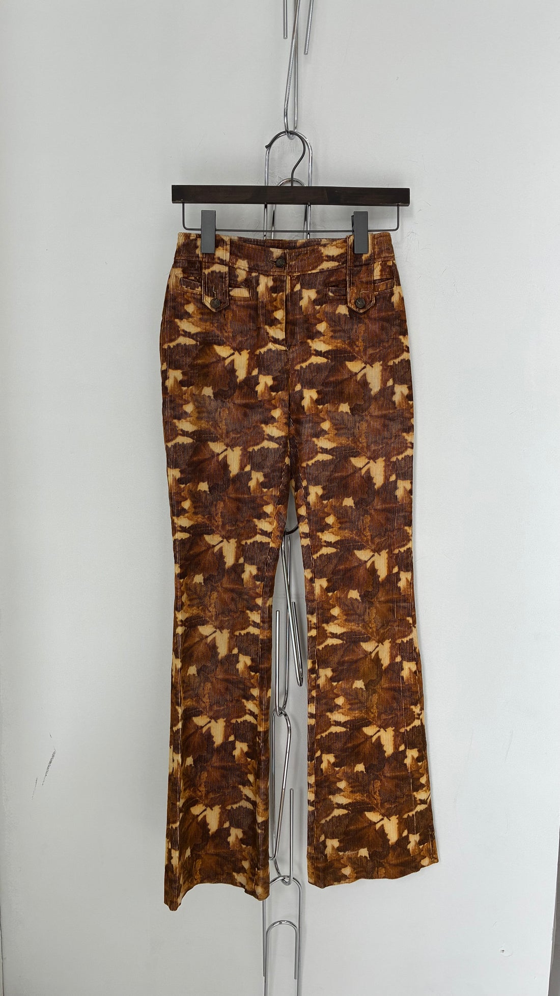 F/W 2002 DOLCE & GABBANA FALL LEAF CORDUROY