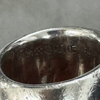 CHROME HEARTS OVAL CROSS RING