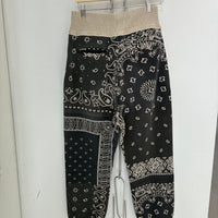 KAPITAL PAISLEY SWEAT PANTS