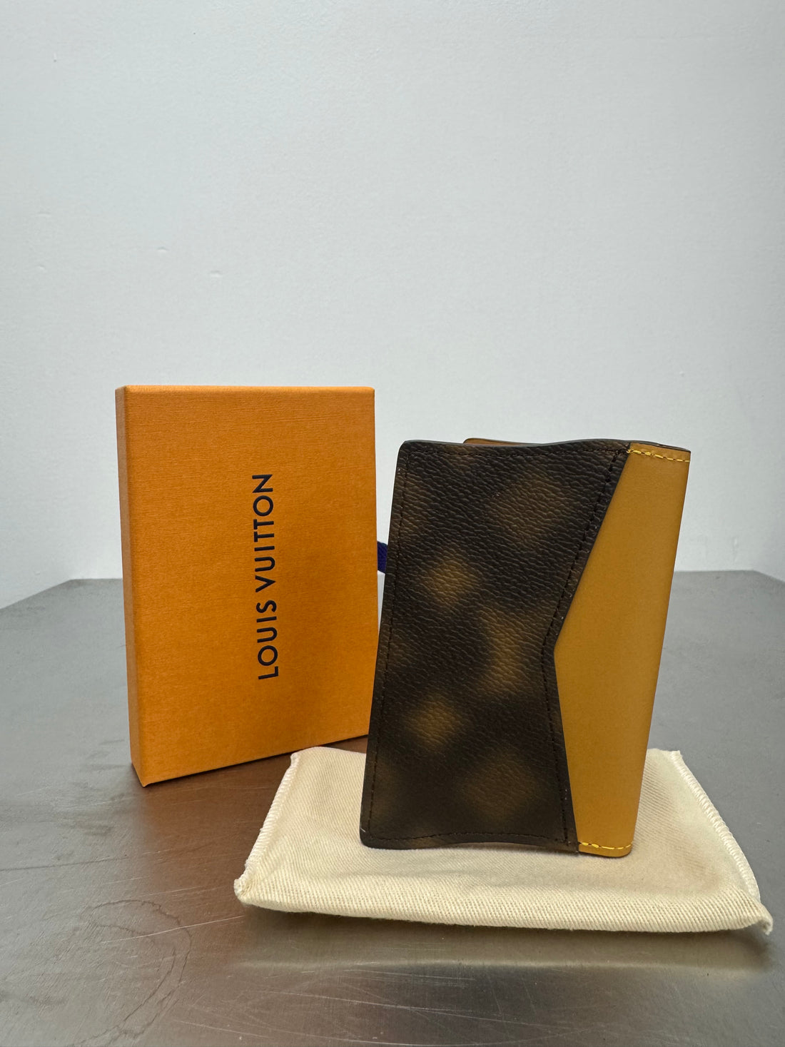 LOUIS VUITTON VIRGIL ABLOH WAVY BLURRY MONOGRAM POCKET ORGANIZER