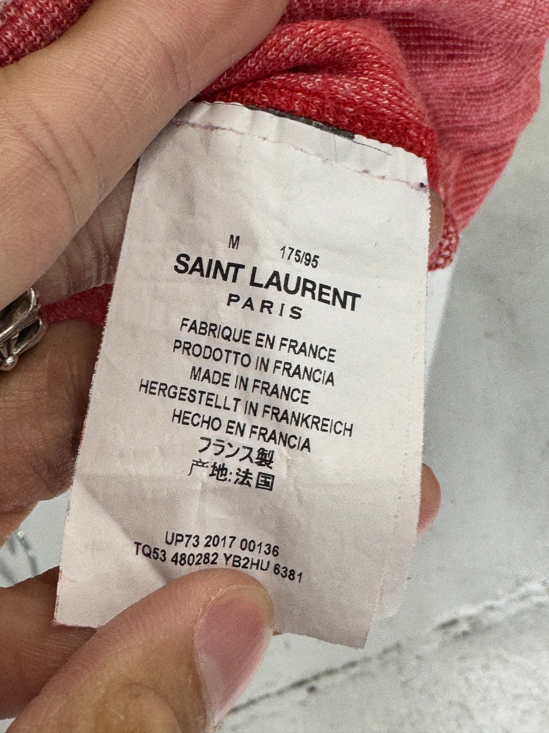 SAINT LAURENT UNIVERSITY HOODIE