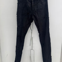 ANN DEMEULEMEESTER DISTRESSED DENIM