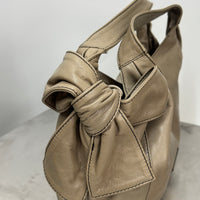 VALENTINO GARAVANI NAPA LEATHER NUAGE BOW HOBO BAG