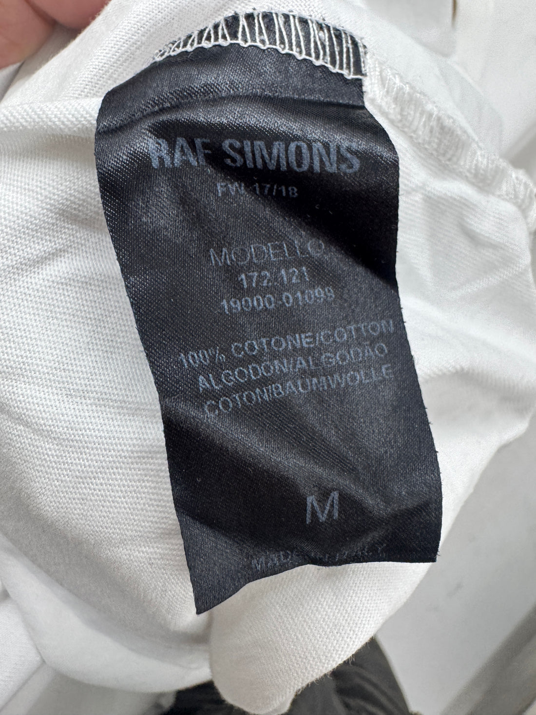 RAF SIMONS '17 SUMMER GAMES TEE