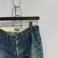 KAPITAL WASHED DENIM JEANS