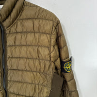 STONE ISLAND GREEN PUFFER JACKET