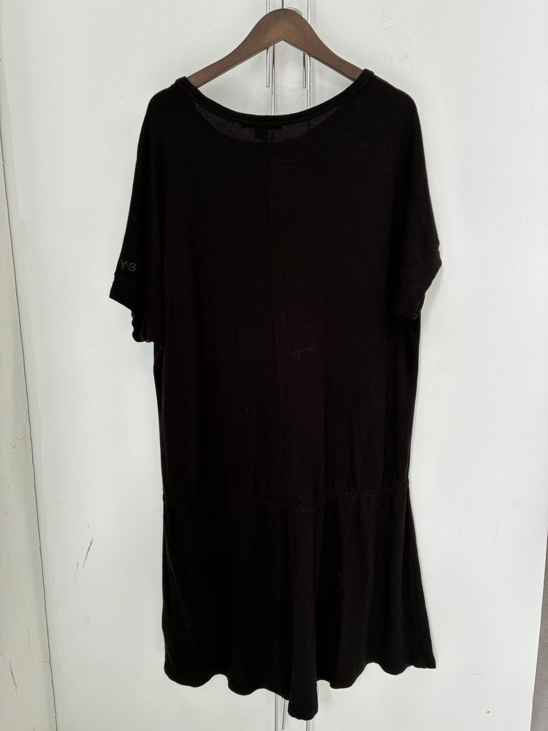 Y-3 SCOOP NECK MINI DRESS