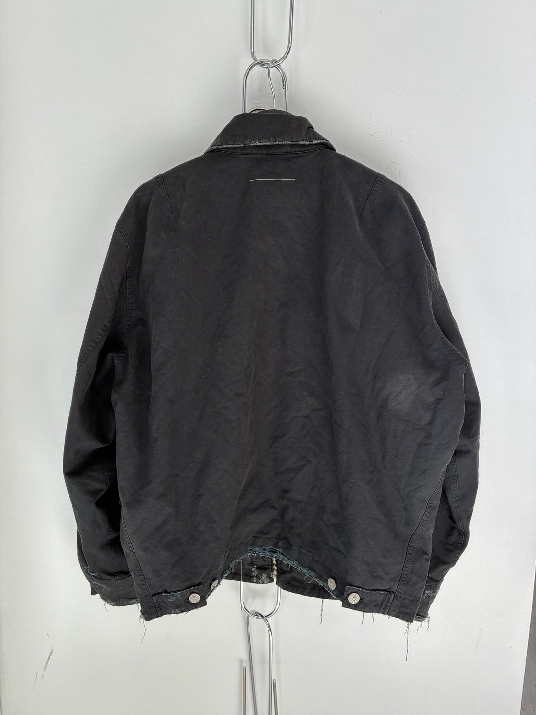 MARGIELA MM6 DISTRESSED WORK JACKET