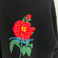 SUPREME X YOHJI FLOWER SWEATER