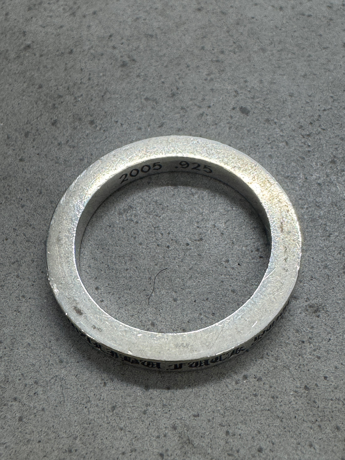 CHROME HEARTS MALIBU EXCLUSIVE 3MM SPACER RING