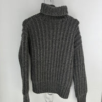 AMI TURTLE NECK WOOL SWEATER