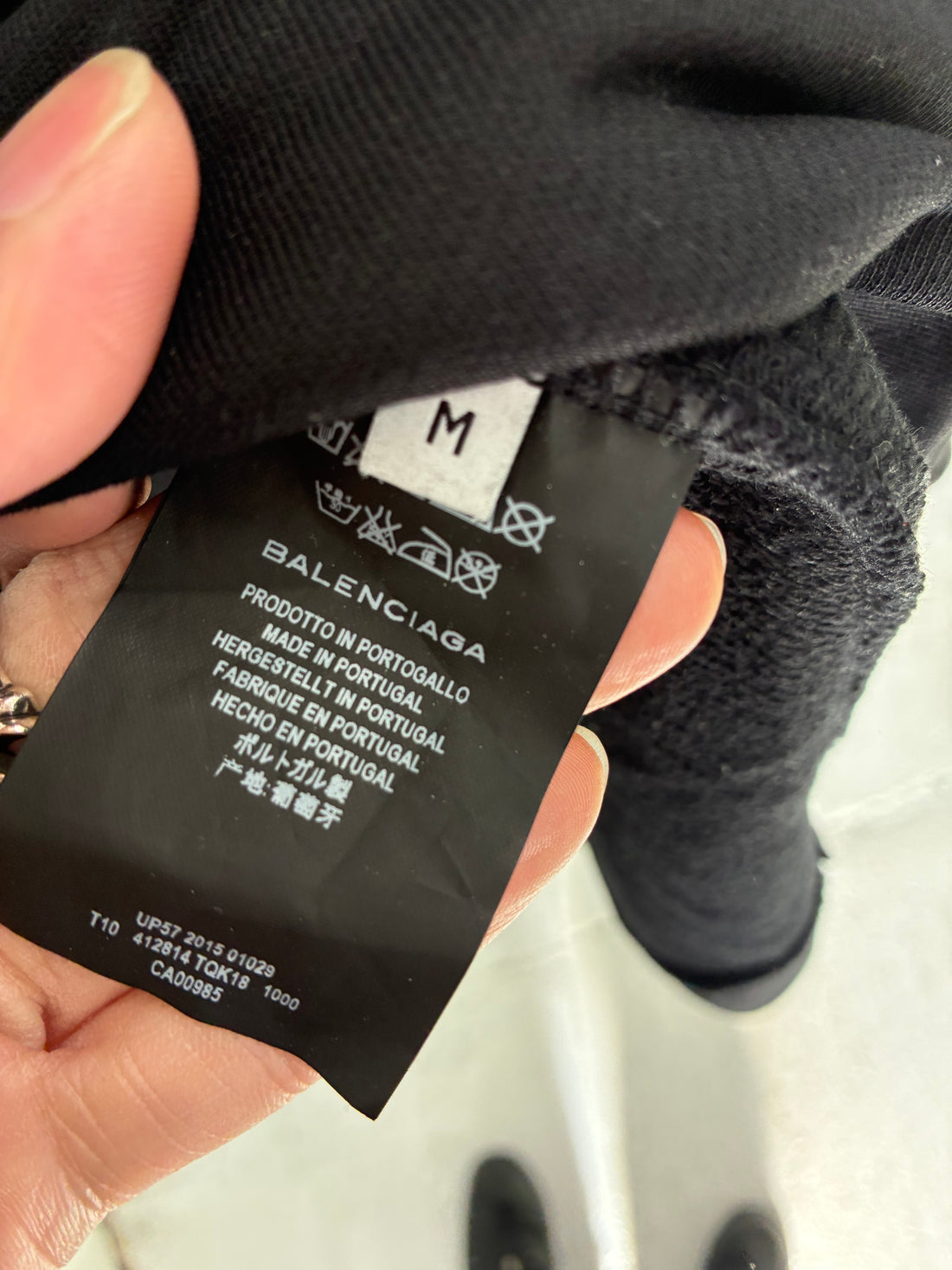 BALENCIAGA LOGO SWEATER
