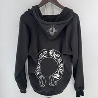 CHROME HEARTS VINTAGE THERMAL ZIP UP HOODIE