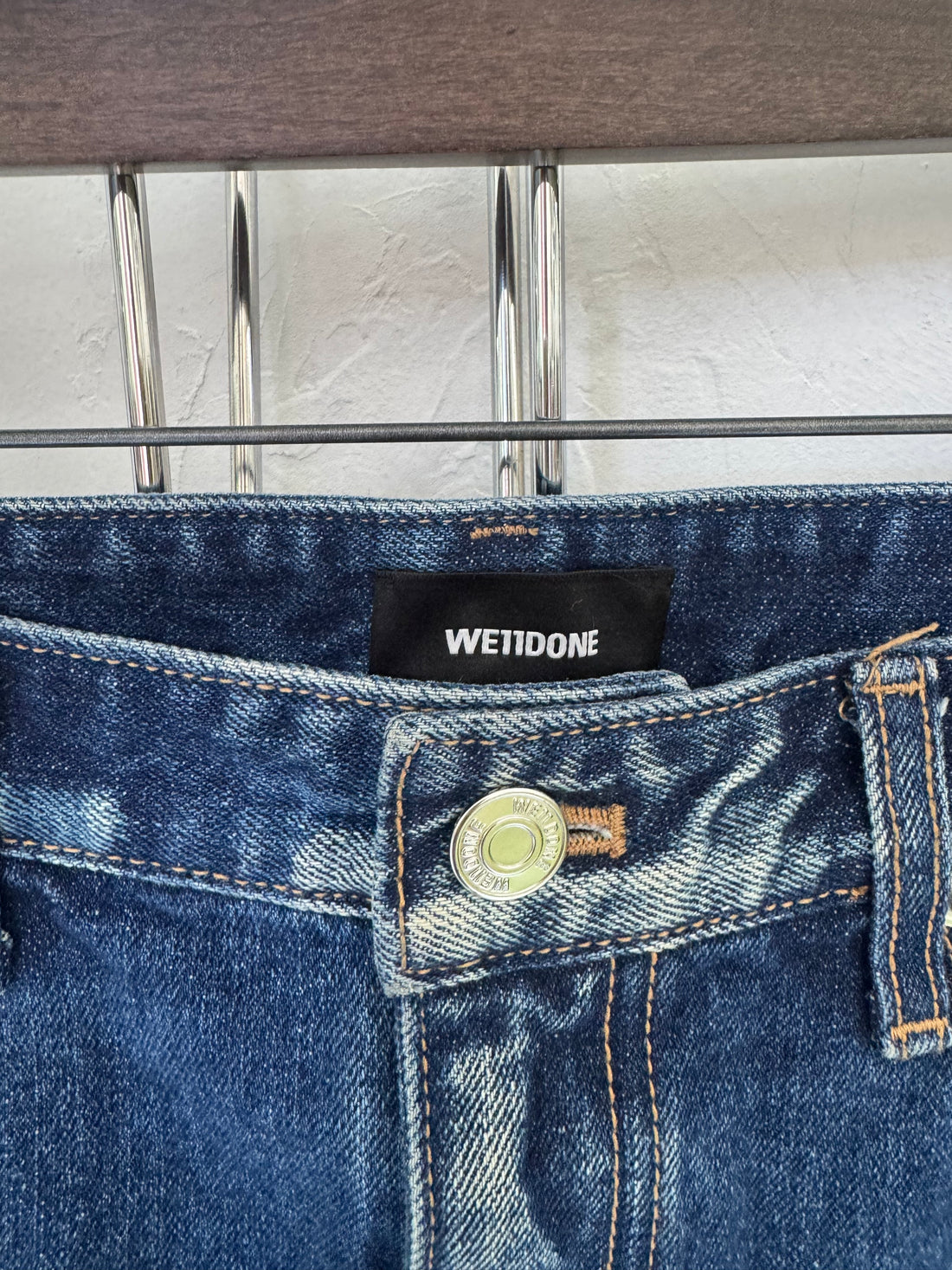 WE11DONE DENIM SKIRT