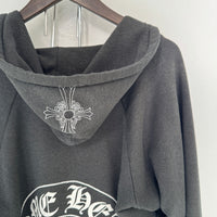 CHROME HEARTS VINTAGE THERMAL ZIP UP HOODIE