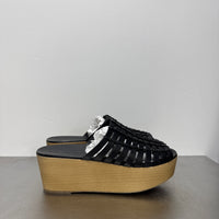 WOMENS RICK OWENS WEDGE SANDALS