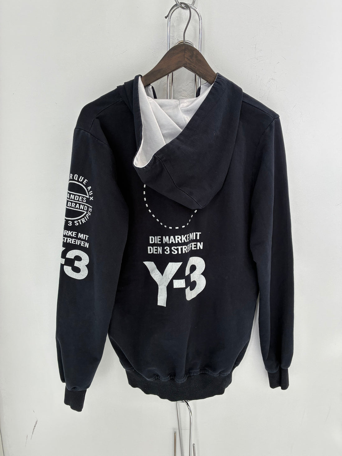 Y-3 YOHJI YAMAMOTO X ADIDAS GRAPHIC HOODIE