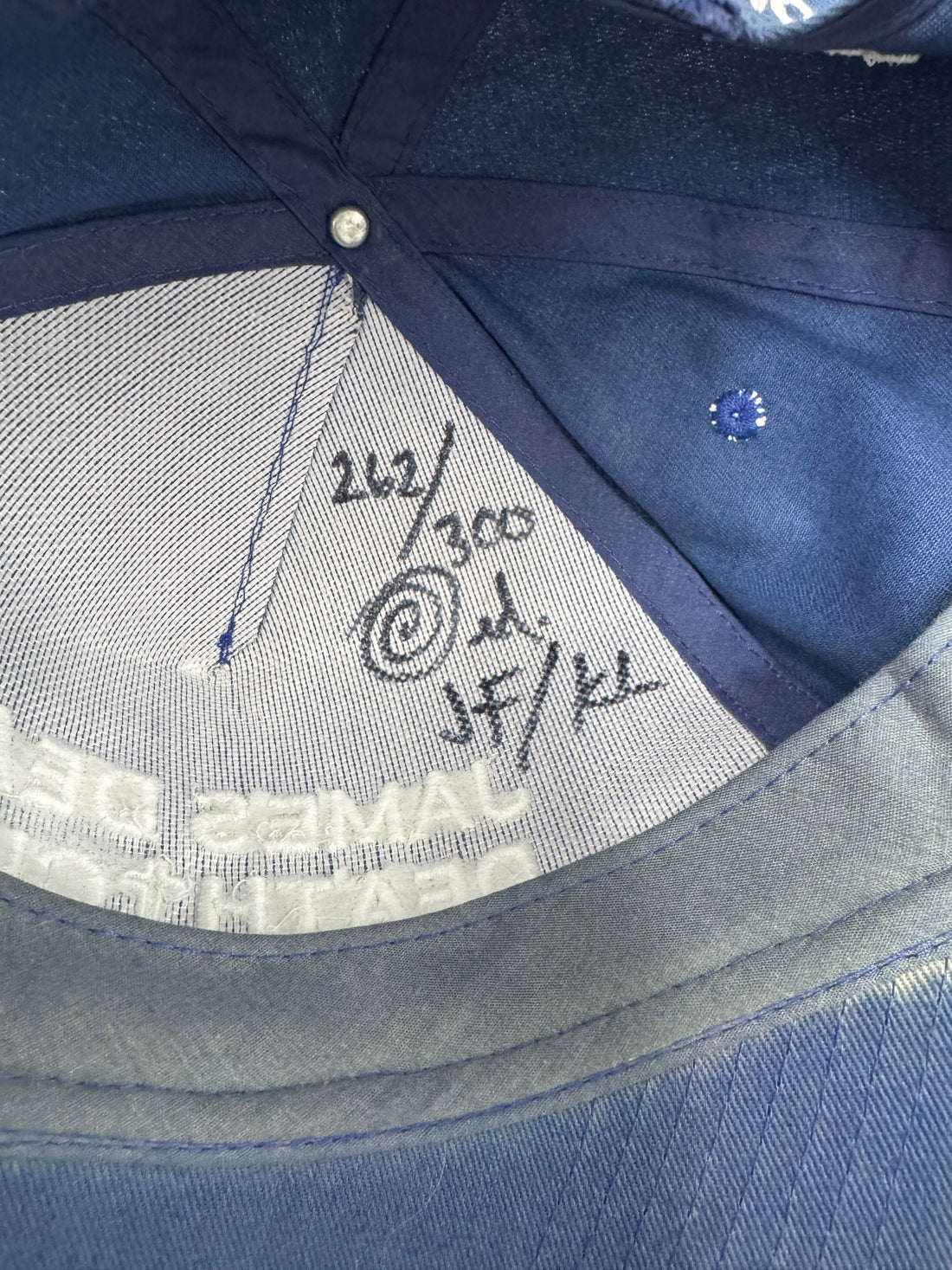 PALY HOLLYWOOD JAMES DEAN DEATH CULT HAT SIGNED