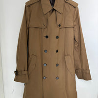 FW2014 DOLCE & GABBANA DOUBLE BREASTED BEIGE COAT