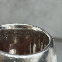 CHROME HEARTS OVAL CROSS RING