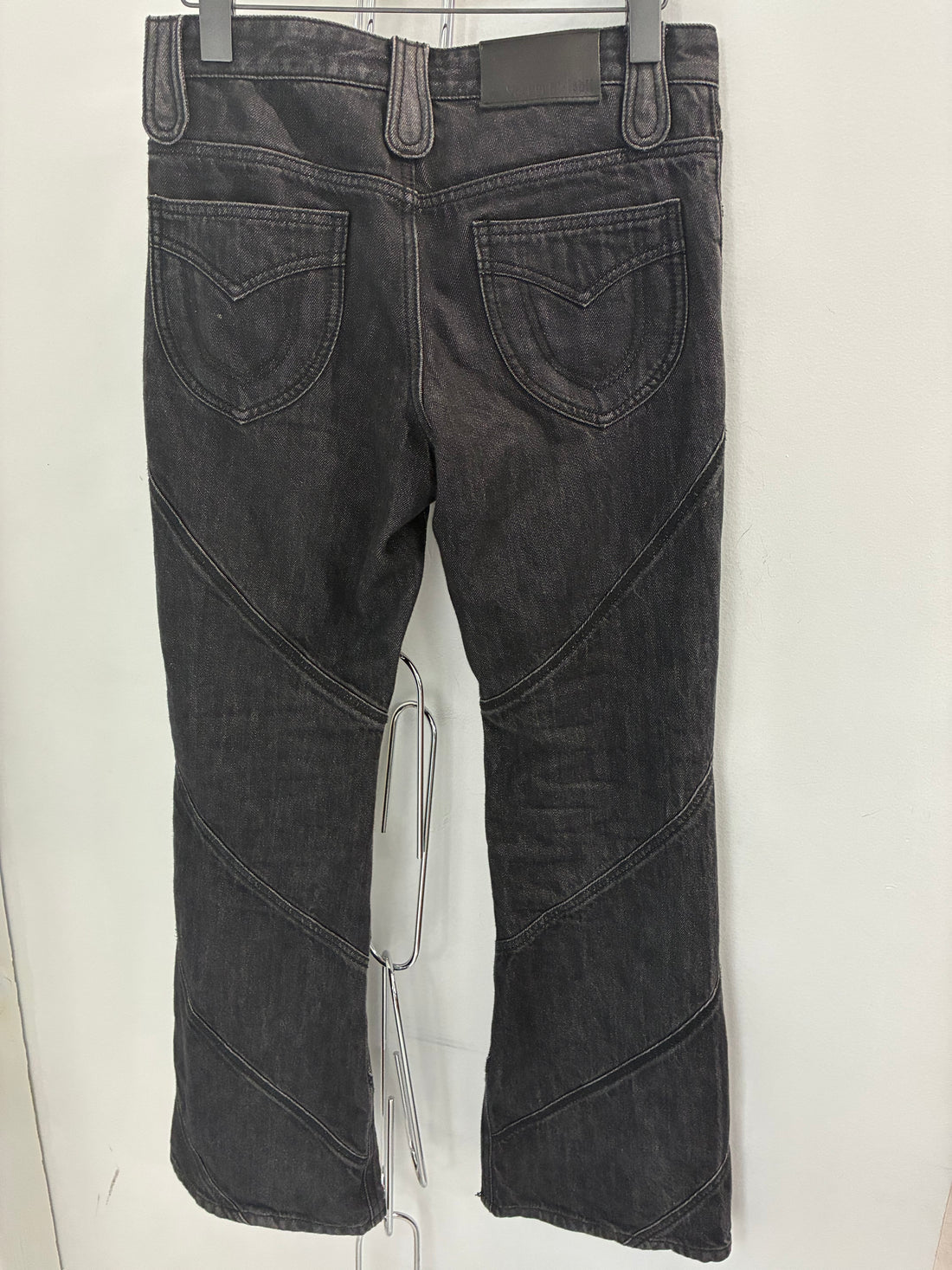 YASUYUKI ISHII LACE UP FLARES