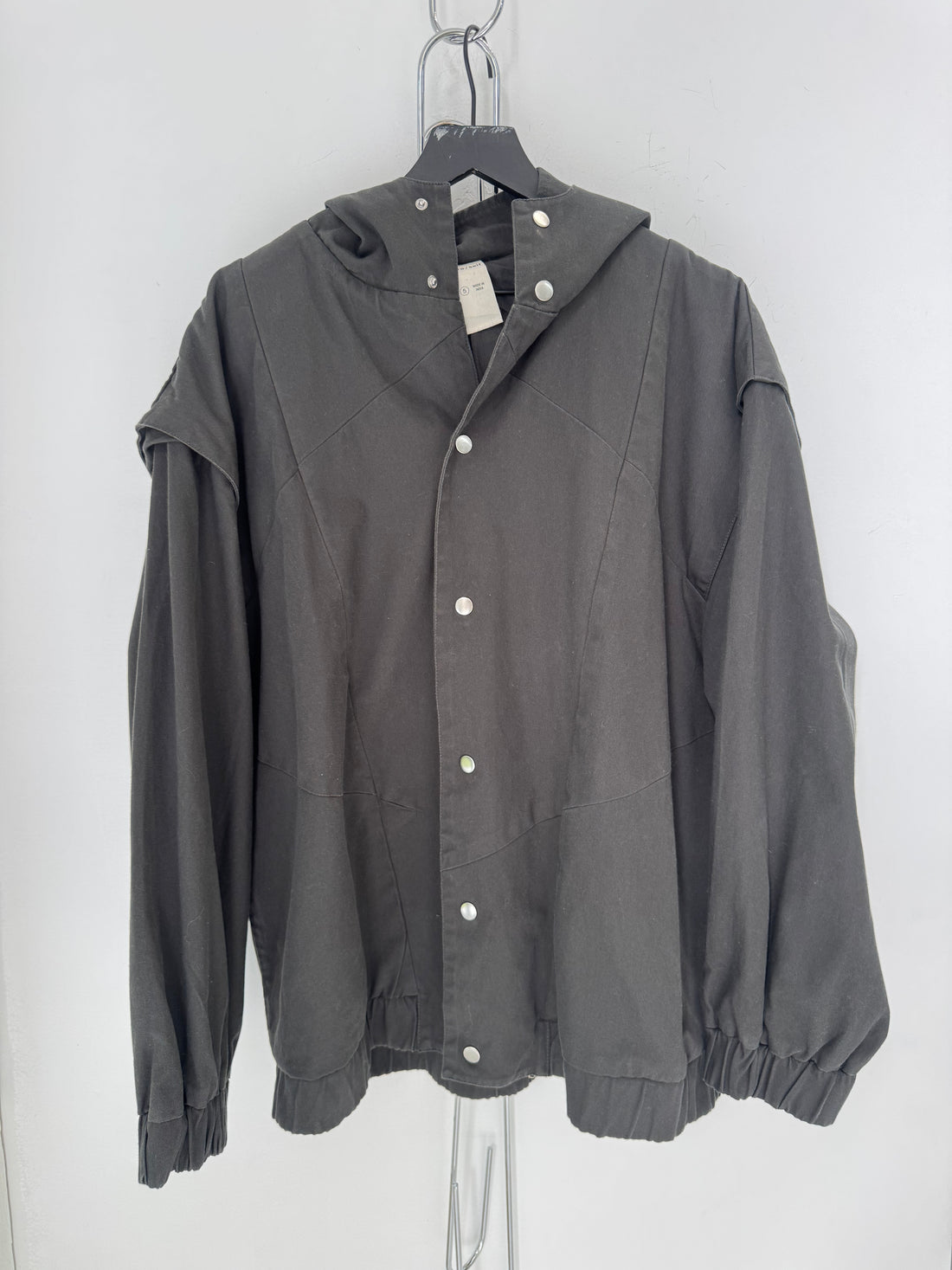 RARE/SELF HOODED BOMBER JACKET