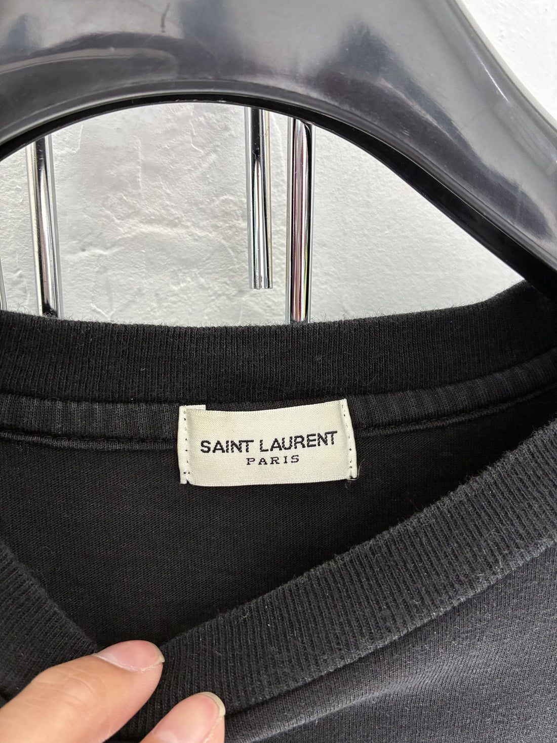 SAINT LAURENT BLOOD LUSTER SHIRT