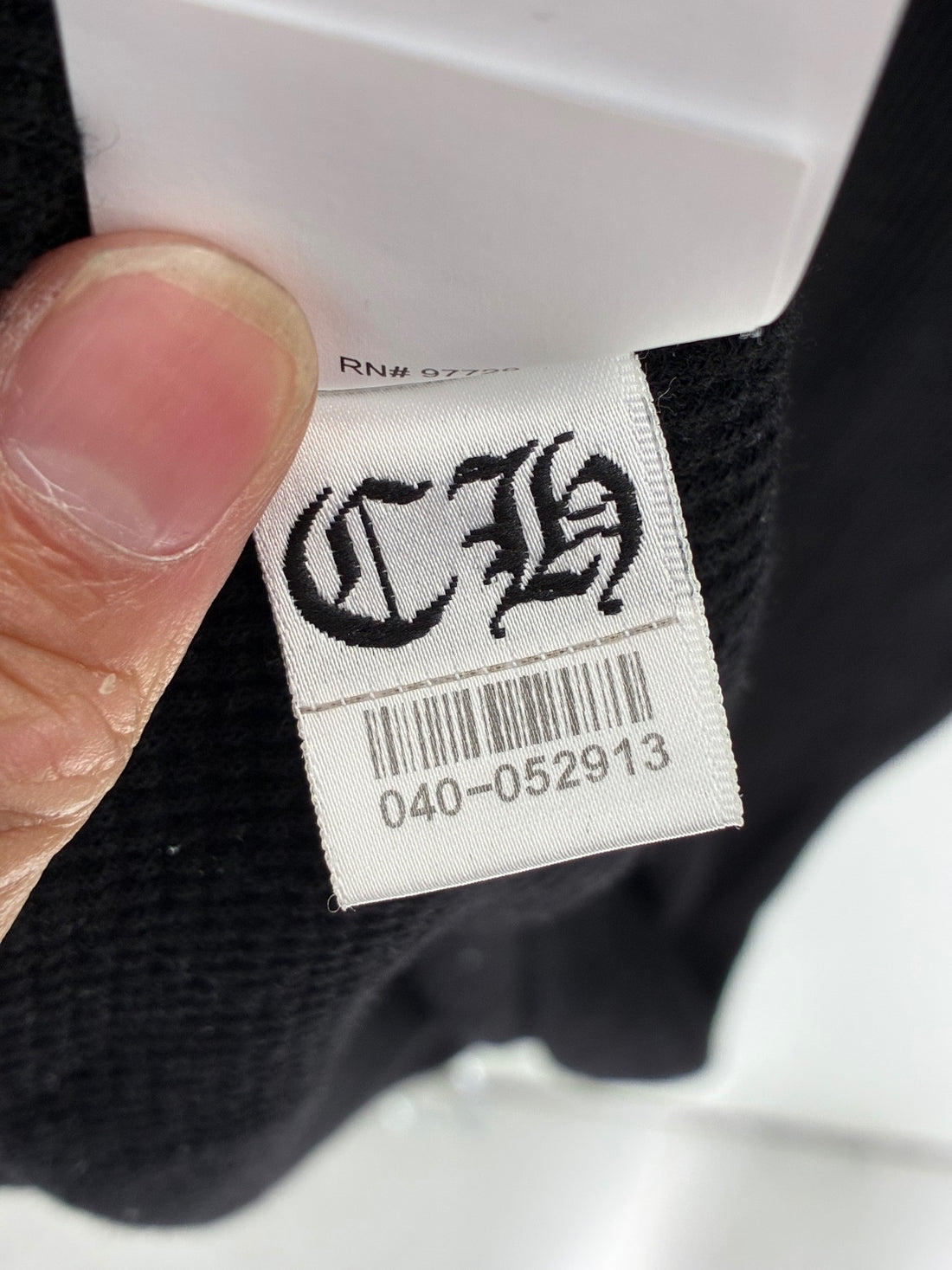 CHROME HEARTS EMBROIDERED THERMAL