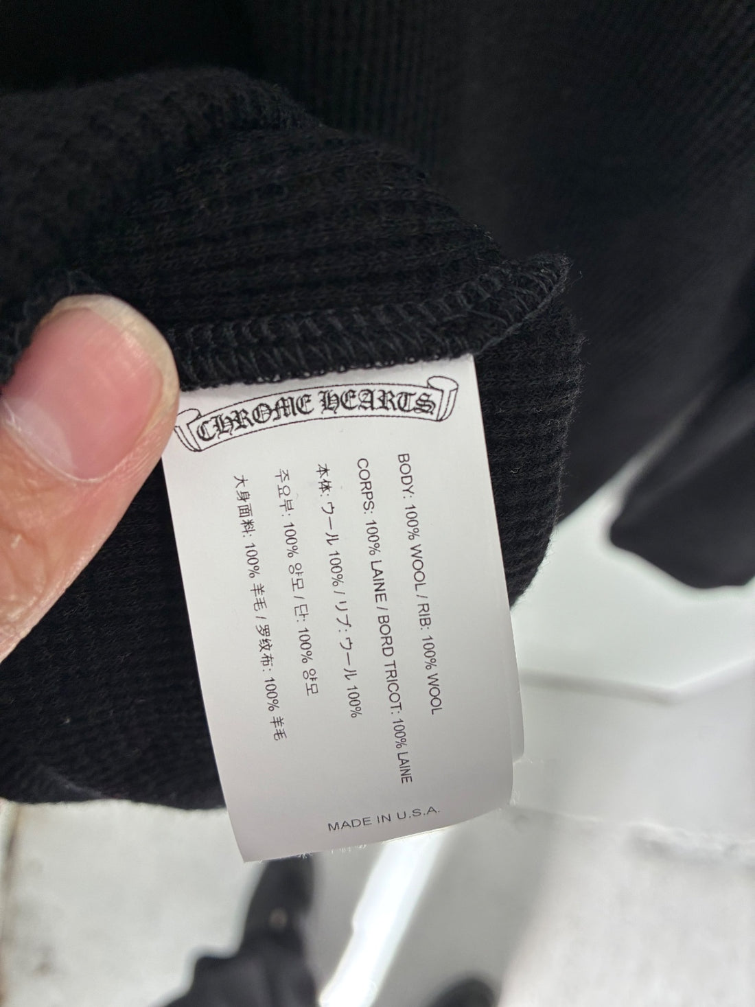 CHROME HEARTS EMBROIDERED THERMAL
